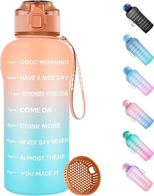 💧 Grote sportdrinkfles van 2 liter – blijf gehydrateerd de hele dag! - happygetfit.com