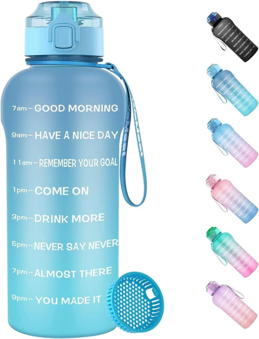 💧 Grote sportdrinkfles van 2 liter – blijf gehydrateerd de hele dag! - happygetfit.com