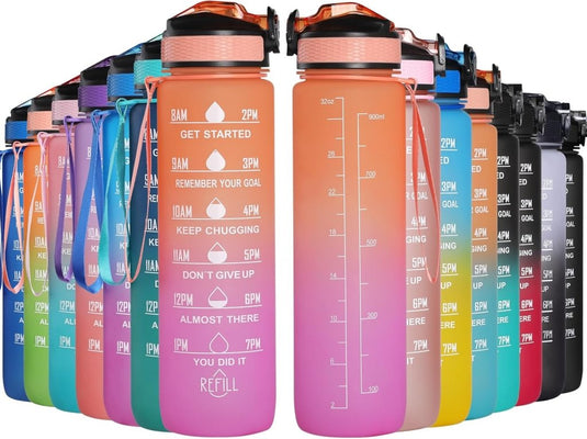 🚀 Jouw ultieme herbruikbare waterfles – Duurzaam, stijlvol en praktisch! - happygetfit.com