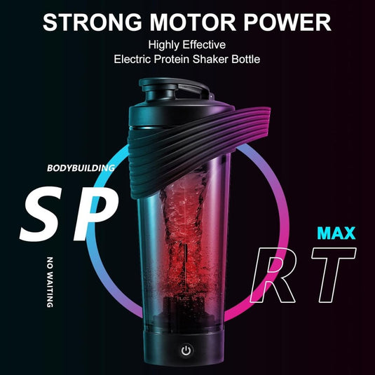 🔥 Krachtige elektrische shaker voor de perfecte eiwitshake! - happygetfit.com