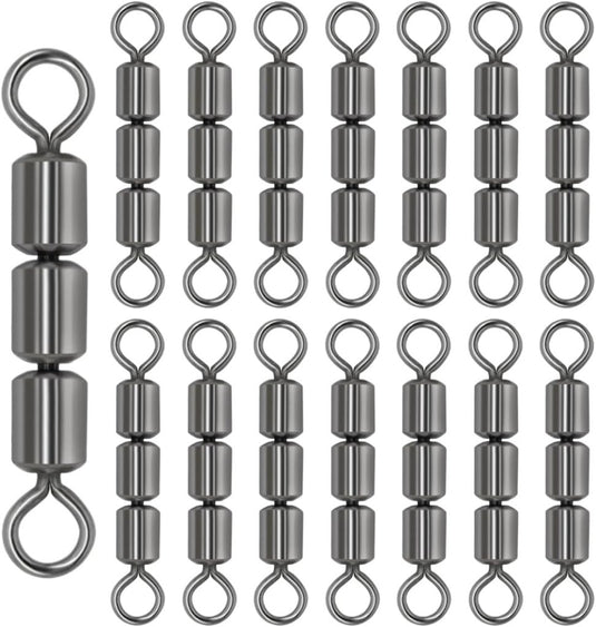 Maximale controle en soepele rotatie – met visdobbers en drievoudige wartels voor elke visser - happygetfit.com