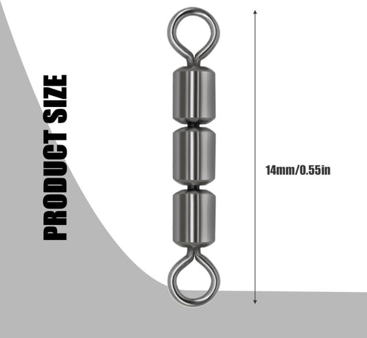 Maximale controle en soepele rotatie – met visdobbers en drievoudige wartels voor elke visser - happygetfit.com