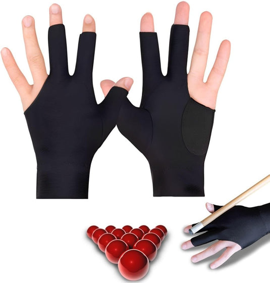 🧤 Meer grip, minder frictie – speel op topniveau met deze biljart handschoen 🧤 - happygetfit.com