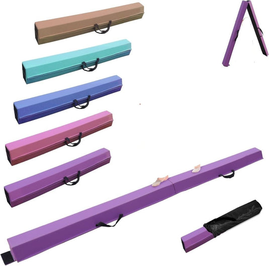 🤸♀️ Ontwikkel balans en kracht met deze inklapbare evenwichtsbalk! - happygetfit.com