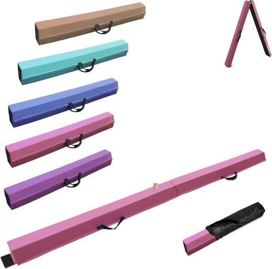 🤸♀️ Ontwikkel balans en kracht met deze inklapbare evenwichtsbalk! - happygetfit.com