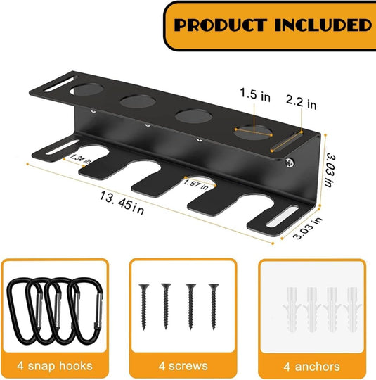⚾ Ruimtebesparend honkbalopbergrek voor knuppels en ballen – sterk, strak en stijlvol - happygetfit.com