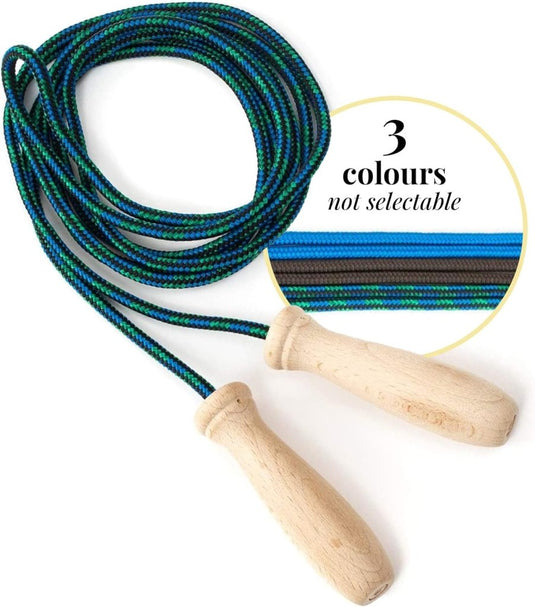 🔥 Springtouw met houten handvat – oldschool training, moderne resultaten 💪 - happygetfit.com