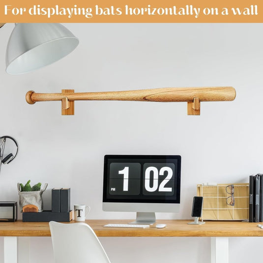 ⚾ Stijlvolle honkbalknuppel houder – Horizontale wandmontage! - happygetfit.com