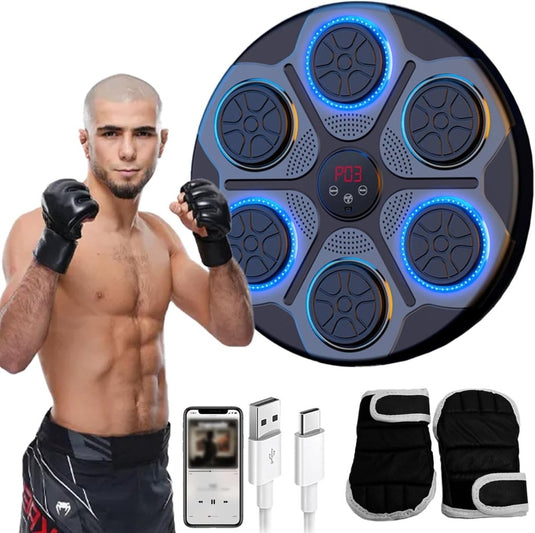 🥊 Upgrade je Workout met deze innovatieve muziekboksmachine! 🎶 - happygetfit.com