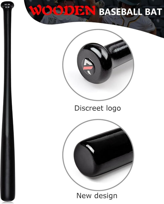 🏏 Verbeter je spel met onze milieuvriendelijke honkbalknuppel van massief hout! 🌳 - happygetfit.com