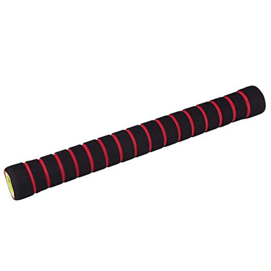 Een zwarte foamroller met rode strepen gebruikt voor spiermassage en krachttraining therapie.
Productnaam: Verbeter je krachttrainingsroutine met de zwarte foamroller met rode strepen voor spiermassage en krachttrainingstherapie.