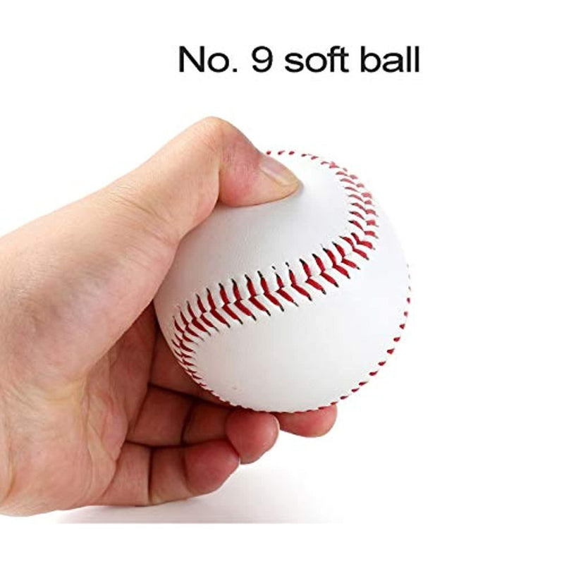 Laad afbeelding in Galerijviewer, Een hand die in een aluminium honkbalknuppel nr. knijpt. 9 zachte honkbal, ideaal voor beginners en ervaren spelers.
