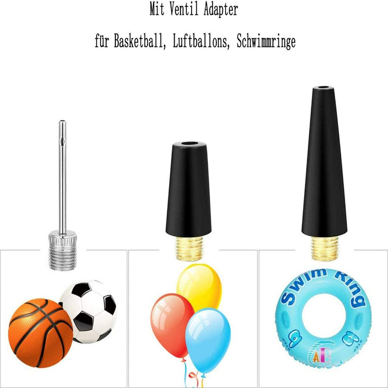 Laad afbeelding in Galerijviewer, Diverse Fietsventiel adapterset voor het oppompen van basketballen, voetballen, ballonnen en zwemringen.
