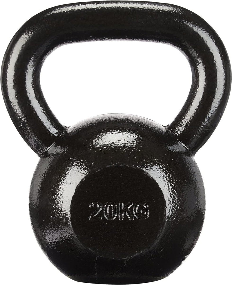 Laad afbeelding in Galerijviewer, Een duurzame zwarte 20 kg Kettlebell: de ultieme fitnesstool voor iedereen.
