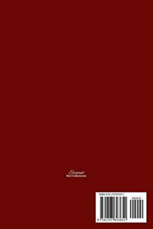 De kastanjebruine omslag van het notitieboekje, getiteld