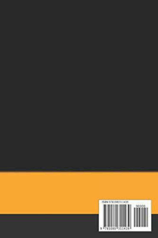 De zwart-gele achterkant van