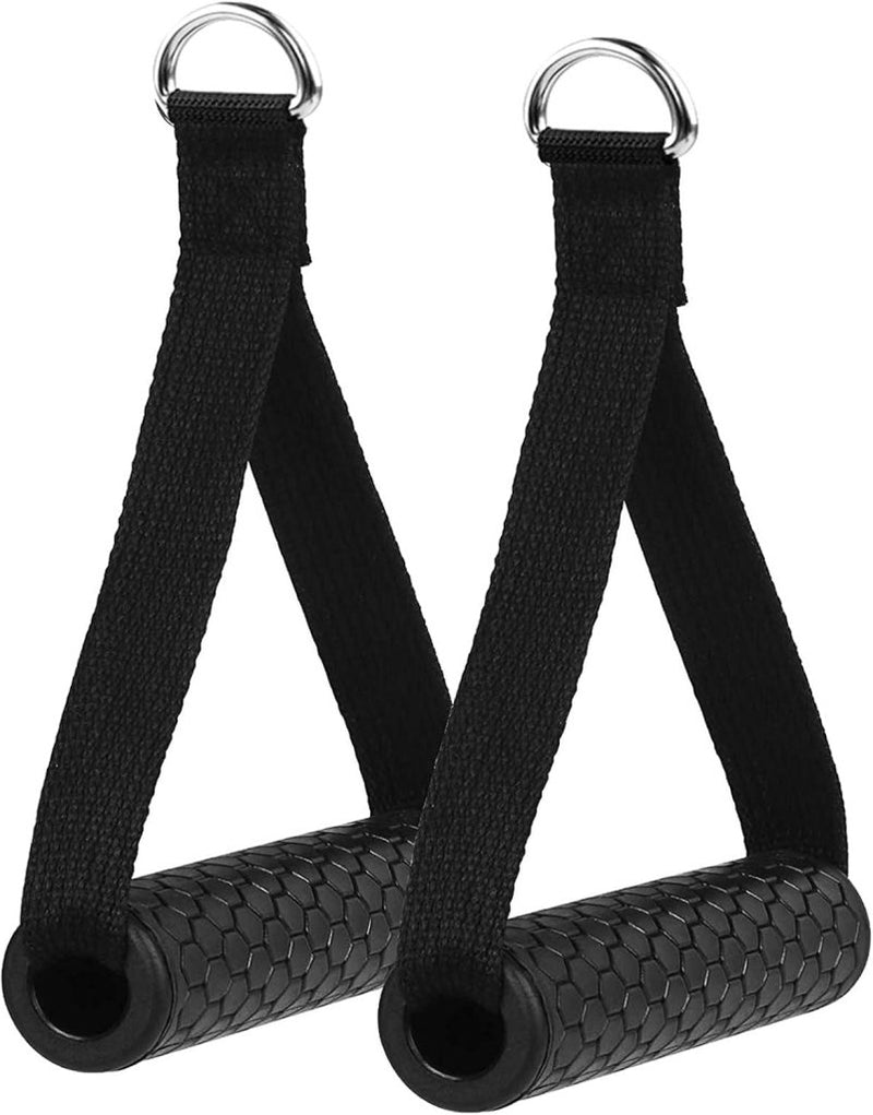 Load image into Gallery viewer, 1 Paar Oefening Weerstandsbanden Handvat Pull Up Oefening Band Weerstand Band Handvaten Heavy Duty Kabel Machine Attachment Nylon Gym Weerstand Band Weerstand Band Handvatenvoor Fitness Gym Yoga - happygetfit.com
