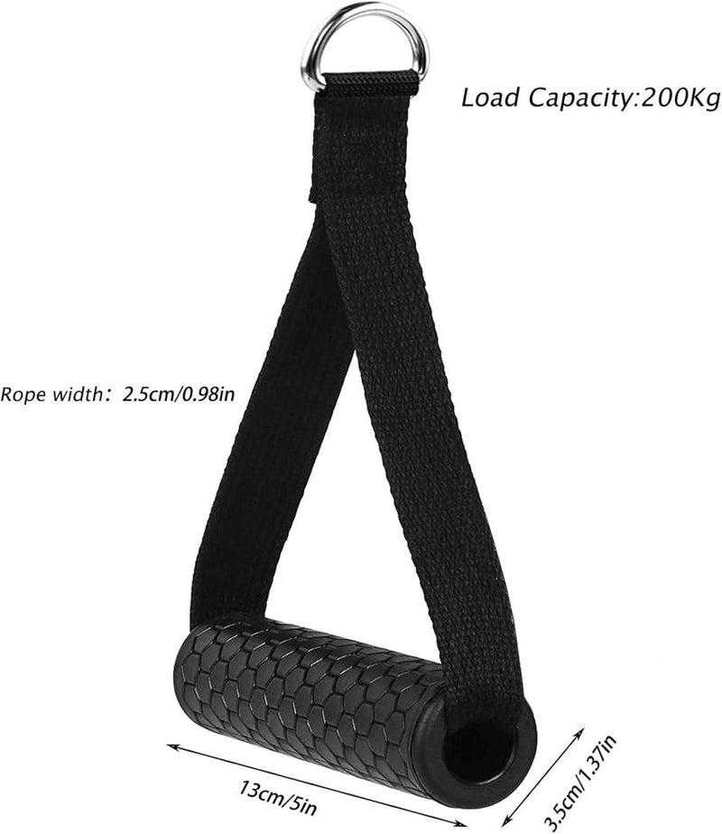 Load image into Gallery viewer, 1 Paar Oefening Weerstandsbanden Handvat Pull Up Oefening Band Weerstand Band Handvaten Heavy Duty Kabel Machine Attachment Nylon Gym Weerstand Band Weerstand Band Handvatenvoor Fitness Gym Yoga - happygetfit.com
