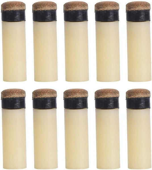 10x biljartkeu schroeftips – zachte keutips 10/11/12/13 mm voor pool en snooker - happygetfit.com