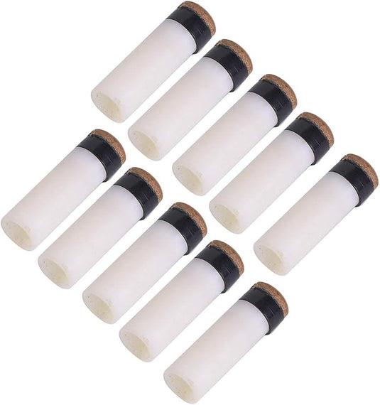 10x biljartkeu schroeftips – zachte keutips 10/11/12/13 mm voor pool en snooker - happygetfit.com