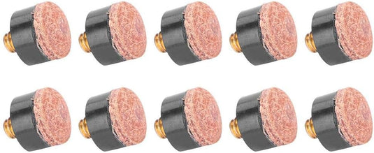 10x biljartkeu schroeftips – zachte reserve keutips 10/11/12/13 mm voor pool en snooker - happygetfit.com