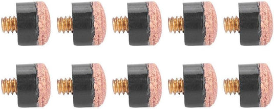 10x biljartkeu schroeftips – zachte reserve keutips 10/11/12/13 mm voor pool en snooker - happygetfit.com