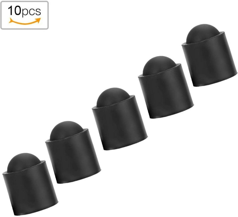 Load image into Gallery viewer, 10x biljartkeu tip beschermkap – rubberen keudoppen voor poolkeu en ferrule - happygetfit.com
