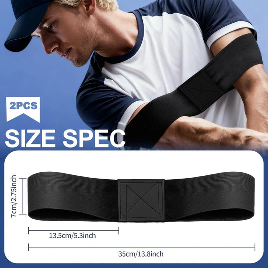 2 Stuks Golf Swing Trainer Houding Correction, Golf Trainingshulp Swing, Golf Pols Swing Trainer, voor Alle Golfers, Verbeter Hun Swinghouding, Verbeter Hun Swingvaardigheden - happygetfit.com