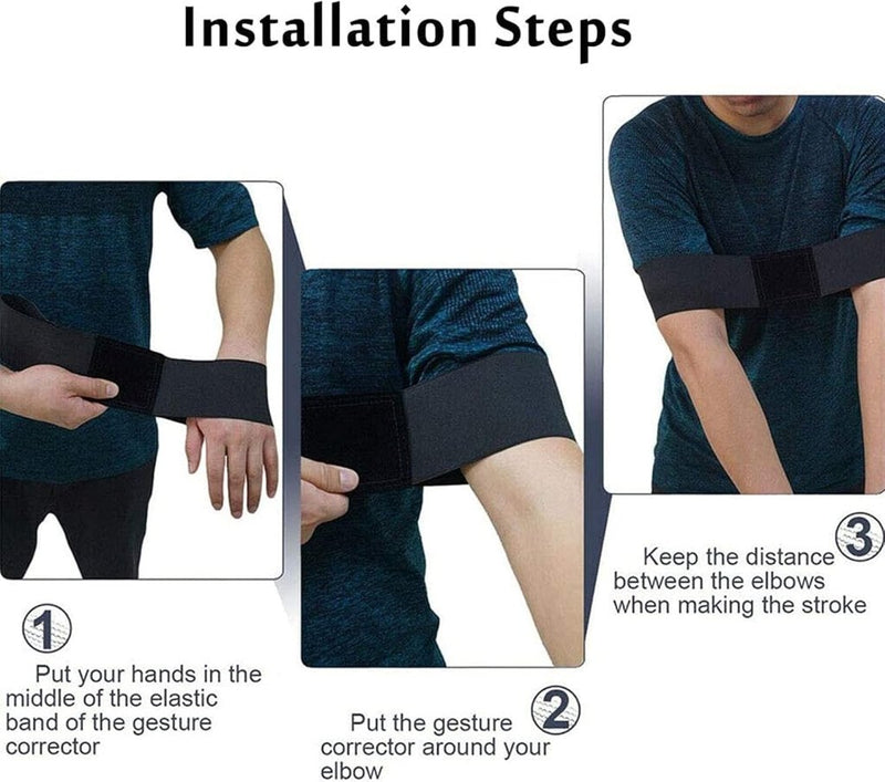 Laad afbeelding in Galerijviewer, 2 Stuks Golf Swing Trainer Houding Correction, Golf Trainingshulp Swing, Golf Pols Swing Trainer, voor Alle Golfers, Verbeter Hun Swinghouding, Verbeter Hun Swingvaardigheden - happygetfit.com
