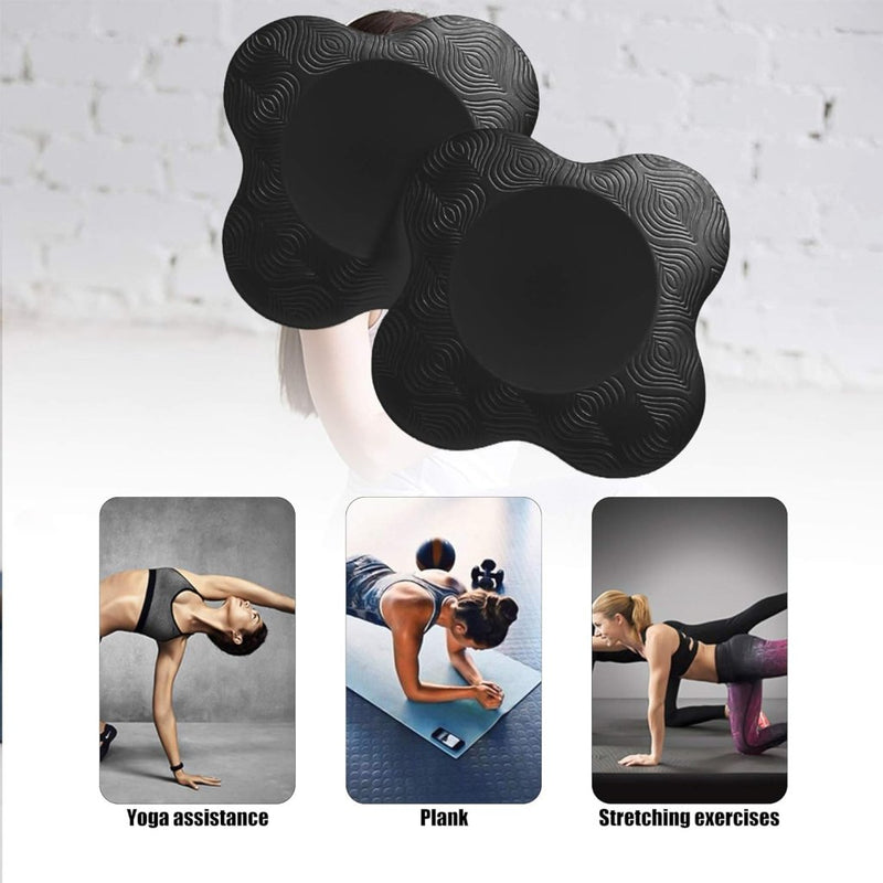 Load image into Gallery viewer, 2 stuks kniekussens voor yoga, antislip kniebeschermers, matset, slijtvast, beschermt de knieën, handen, polsen en ellebogen - happygetfit.com
