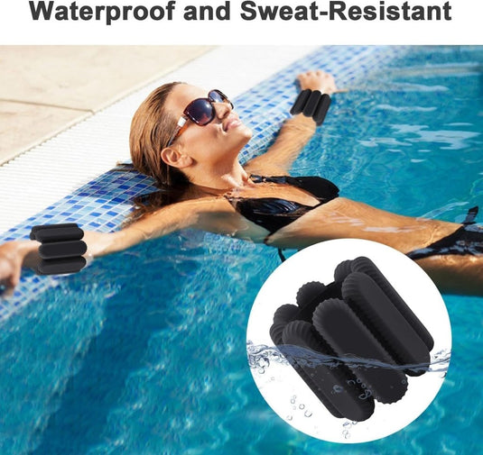 2 stuks verstelbare polsgewichten enkelgewichten voor oefeningen wandelen joggen yoga aerobics pilates gewichtsarmband fitnessarmband (14-23 cm) - happygetfit.com