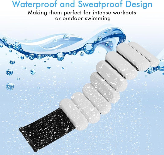 2 stuks verstelbare polsgewichten enkelgewichten voor oefeningen wandelen joggen yoga aerobics pilates gewichtsarmband fitnessarmband (14-23 cm) - happygetfit.com