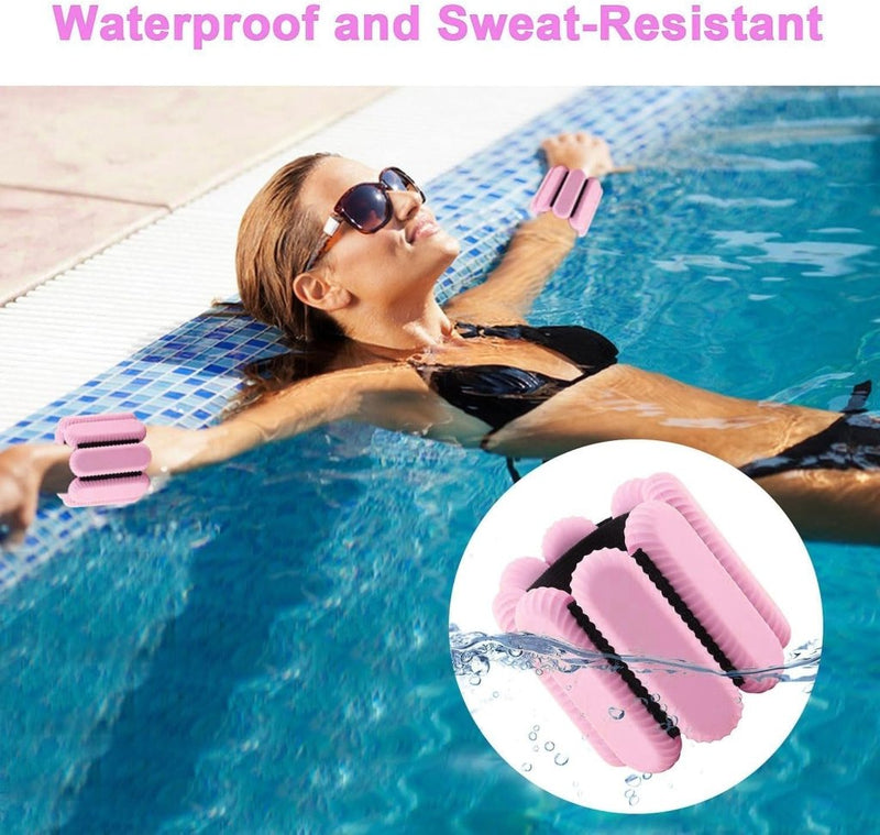 Load image into Gallery viewer, 2 stuks verstelbare polsgewichten enkelgewichten voor oefeningen wandelen joggen yoga aerobics pilates gewichtsarmband fitnessarmband (14-23 cm) - happygetfit.com
