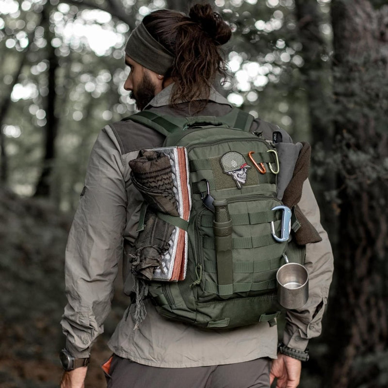 Laad afbeelding in Galerijviewer, 25/35L Militaire Tactische Rugzak Dagrugzak voor Laptop Trekking Kamperen Wandelen Reizen Outdoor … - happygetfit.com
