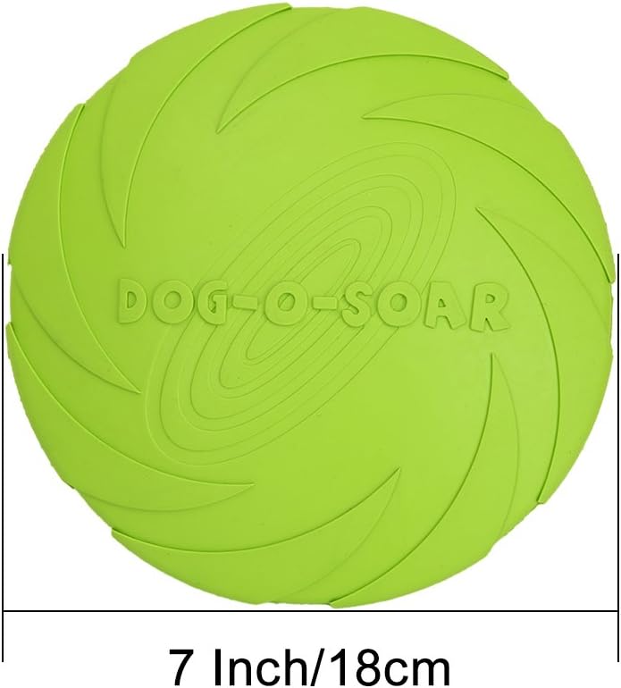 Load image into Gallery viewer, 2x hondenfrisbee 17,8 cm – drijvende rubberen werpschijf voor apporteren en waterspel - happygetfit.com
