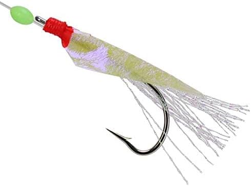 Load image into Gallery viewer, Luminous Fishing Rigs with Real Fish Skin, Glow Beads &amp; High Carbon Hooks for Fresh/Saltwater
