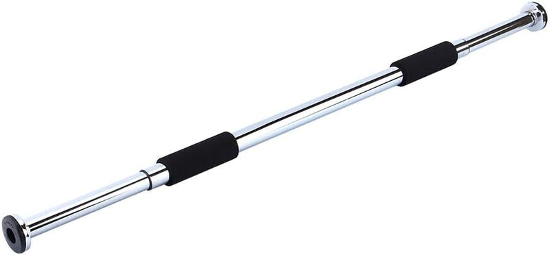 Laad afbeelding in Galerijviewer, Telescopische optrekstang voor deurkozijn verstelbaar 62-100 cm tot 100 kg – pull-up bar – krachttraining
