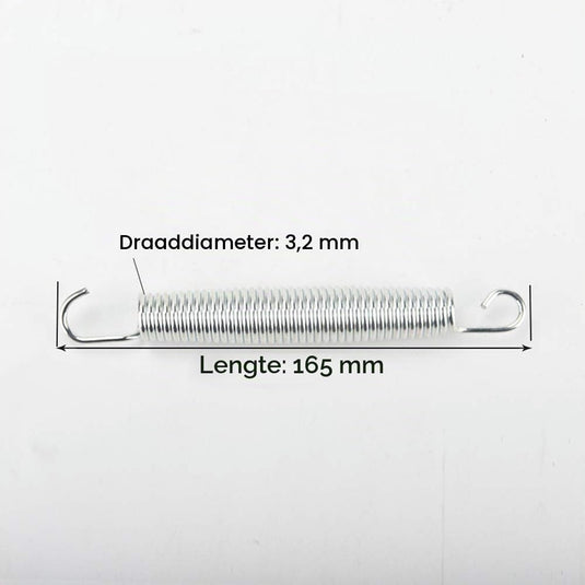 Trampolineveren 10 stuks 12,7-18 cm met veertrekker – vervangingsveren – trampoline accessoires