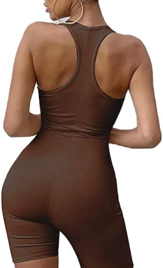 Laad afbeelding in Galerijviewer, Dames sport jumpsuit kort mouwloos
