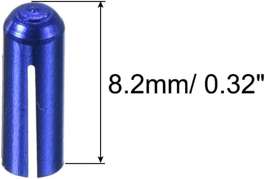 Dartflight beschermers 9 stuks aluminium – flight protectors – dartvleugel houders – bescherming voor dartpijlen en flights