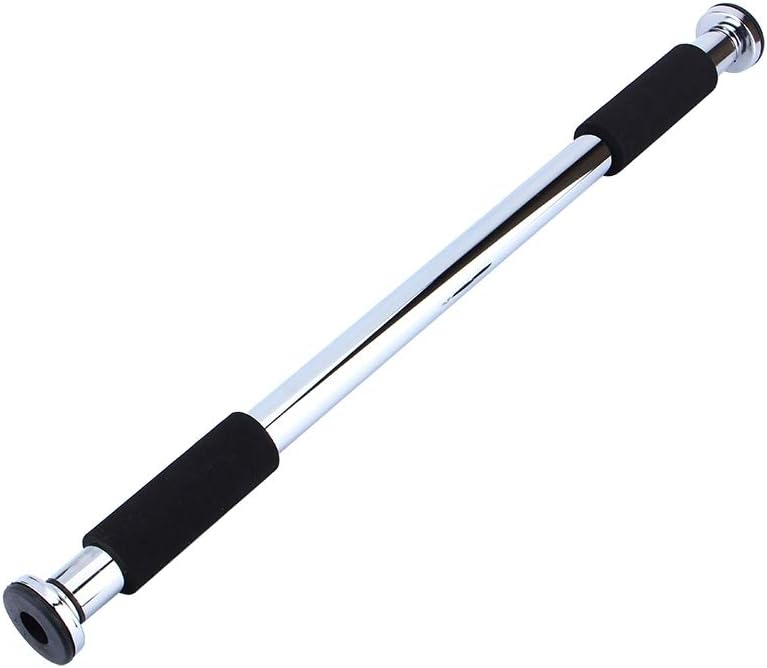 Laad afbeelding in Galerijviewer, Telescopische optrekstang voor deurkozijn verstelbaar 62-100 cm tot 100 kg – pull-up bar – krachttraining
