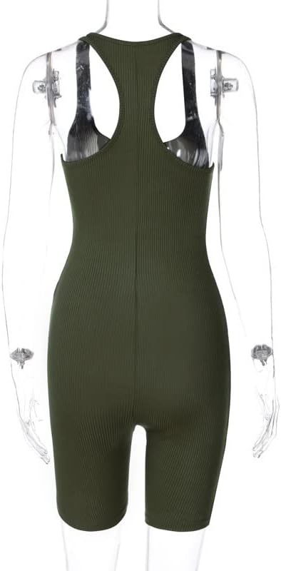 Laad afbeelding in Galerijviewer, Dames sport jumpsuit kort mouwloos
