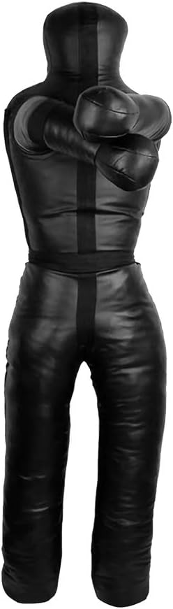 Load image into Gallery viewer, Aoneky 6FT Unfilled Grappling Dummy for Adults, Heavy Duty MMA BJJ Wrestling Training Dummy, Synthetic Leather Jiu Jitsu Judo Practice Dummy with Reinforced Stitching for Submission &amp; Throws Practice
