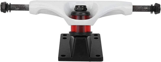 Skateboard truck van aluminium-magnesiumlegering wit – longboard truck – skateboard accessoires