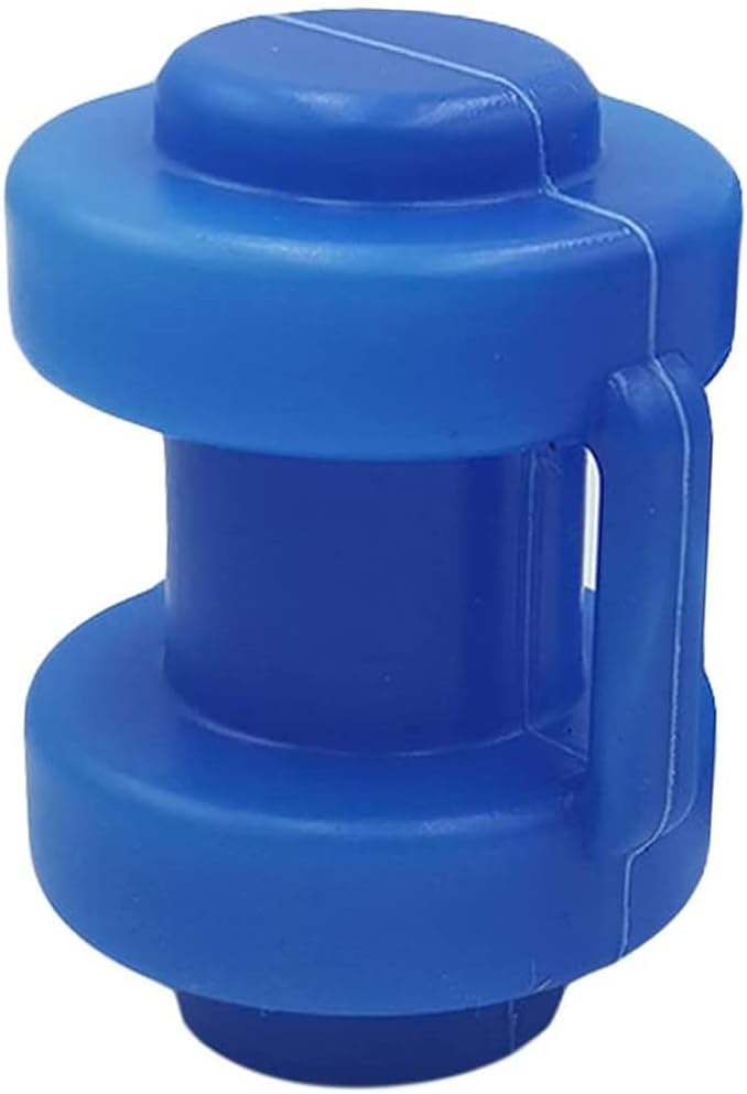 Laad afbeelding in Galerijviewer, Trampoline paaldoppen 10 stuks voor 25 mm palen blauw – eindkappen – trampoline accessoires
