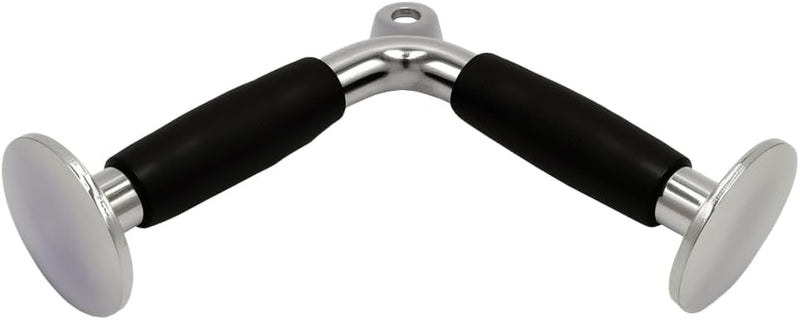 Laden Sie das Bild in Galerie -Viewer, V-bar triceps handgreep met draaibare aansluiting en rubberen grip – kabelgreep – fitness accessoire
