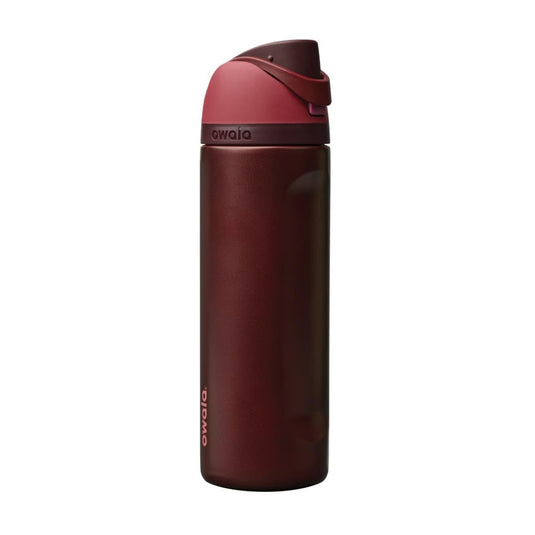 Geïsoleerde RVS drinkfles 710 ml met rietje en lekvrije dop – waterfles – thermosfles