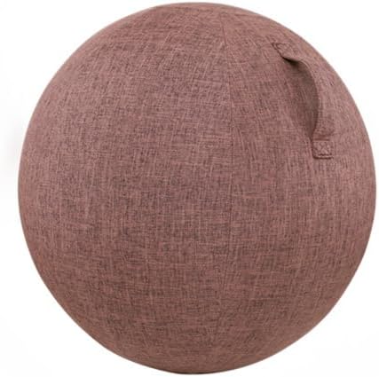 Yogabal hoes 55 cm van katoen-linnen – antislip balcover – wasbaar – bescherming