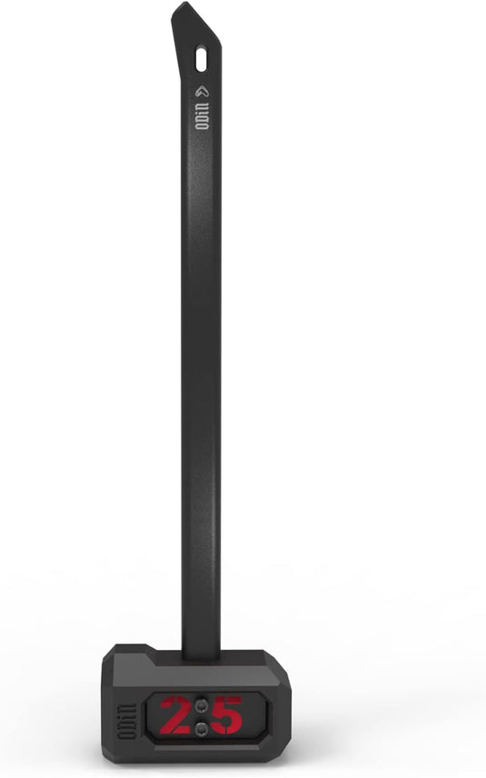 Tribe WOD 25lb Sledge Hammer Odin Steel Mace Bell for Strength Training - Heavy Mace Weight Training Equipment for Men and Women - Adjustable Weight Macebell for Functional Workouts and Conditioning