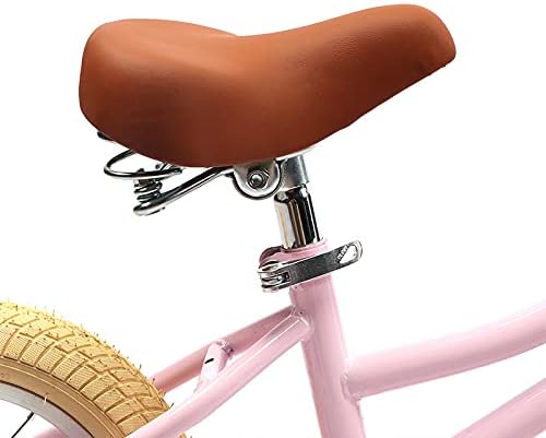 Load image into Gallery viewer, Breed kinderfietszadel bruin voor fietsen van 12 tot 20 inch
